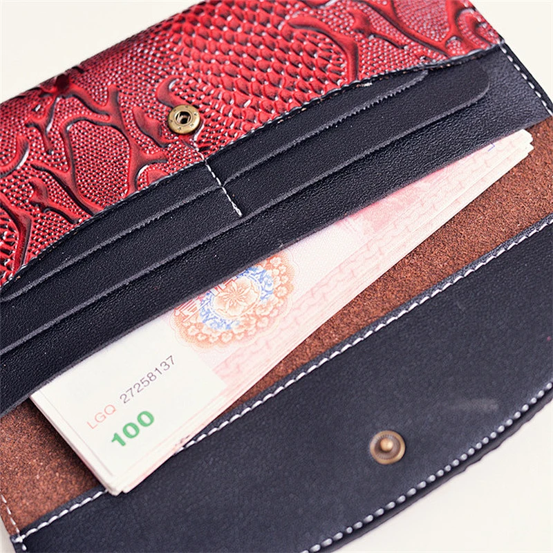 Fashion Customized PU Hinge Purse/Women Wallet