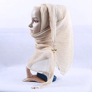 Muslim scarf wrinkle wrapping 120 * 120 square chiffon muslim  square scarf hijabs