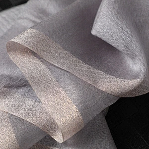 Solid color water ripple sunscreen shawl scarf wholesale china silk long scarf women