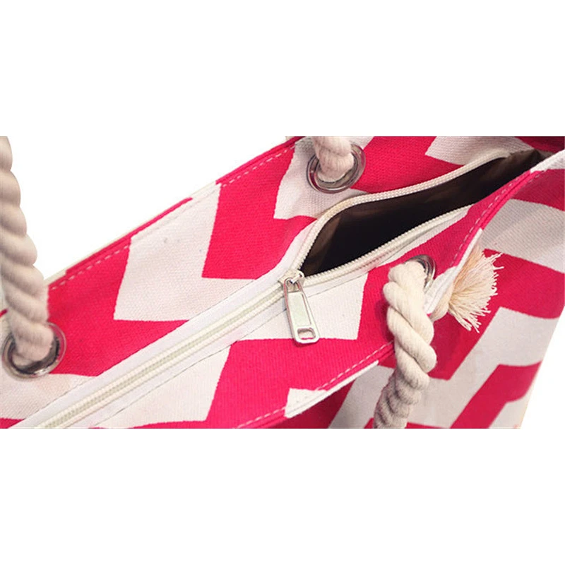Wholesale Custom Ethnic Style Shoulder Handbag Multi Color Printed Canvas Tote Bag