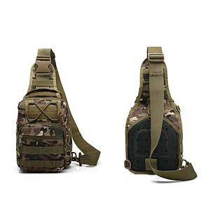 Fashion multi-function outdoor military woodland crossbody bags camouflage canvas backpack