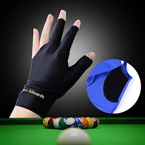High Quality 3 Finger Billiard  Gloves Snooker Pool Cue Gloves