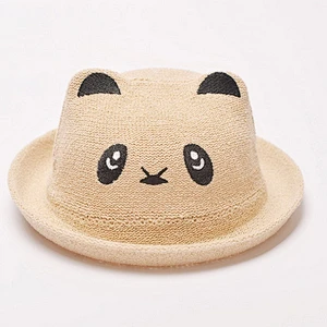 Fashion Summer cheap  wholesale straw hats for kids