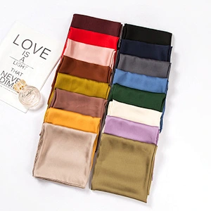 New spring female retro 70x70 square sunscreenscarf soft lady scarf silk scarf solid color