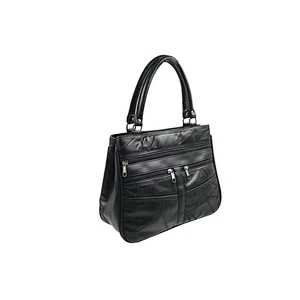 New arrival vintage pu leather tote messenger business carry briefcase handbags for men wholesale