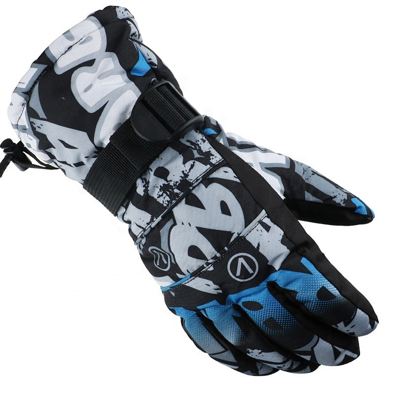 High Quality Durable Windproof And Waterproof Ski Sports Gloves Winter Thick Warm Gloves
