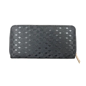 2020 New Custom Long Wallet Leather Men Zip Around Wallet