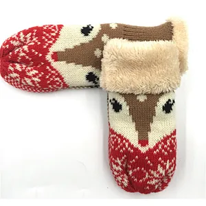 Winter Gloves Knitted Woman Gloves Soft Thick & Extremely Warm Mittens