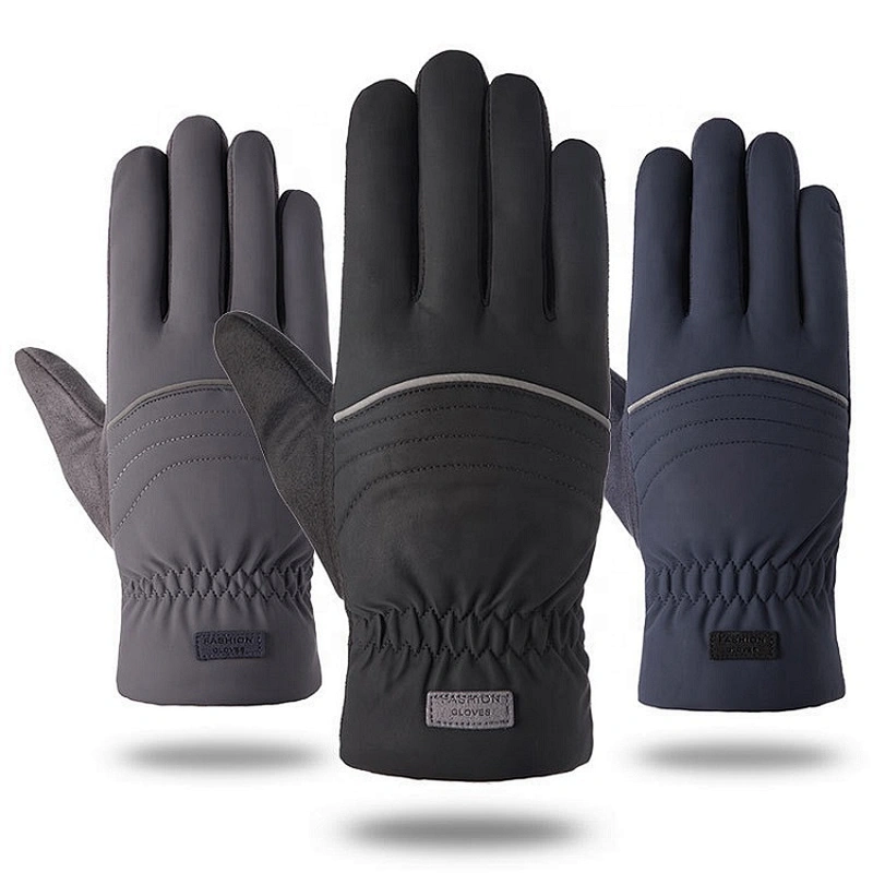 Outdoor Sports Cycling Gloves Thick Thermal Touch Screen Windproof Gloves For Winter