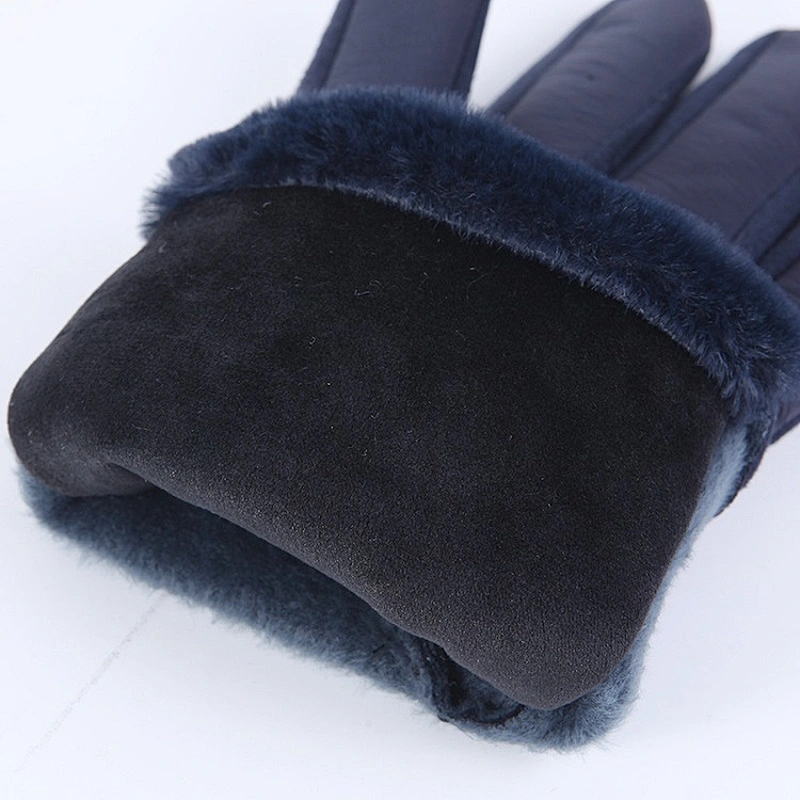 Driving Winter Touch Screen Gloves Warm Soft Leather and Windproof Gloves