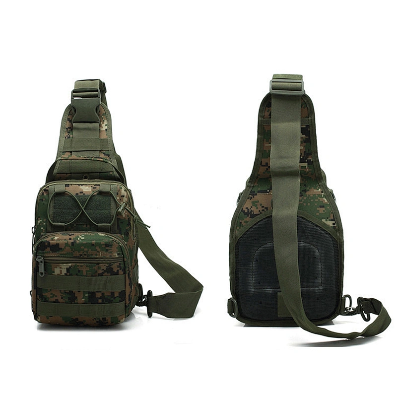 Fashion multi-function outdoor military woodland crossbody bags camouflage canvas backpack