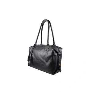 Large Capacity Black Contracted Elegant Ladies Travel Handbag