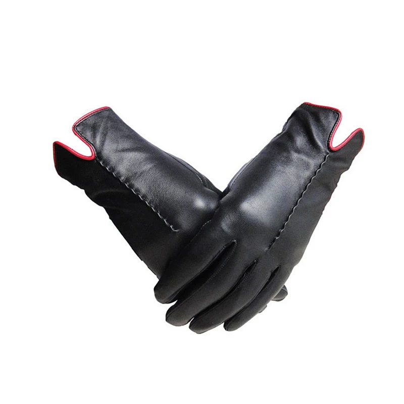 Hot Selling Custom Wholesale touch screen Car Driving womens fashion  lady leather gloves winter