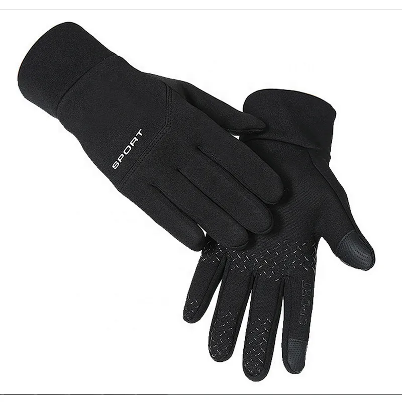 Winter  Waterproof  Sports Cycling Running custom winter screen touch gloves warm
