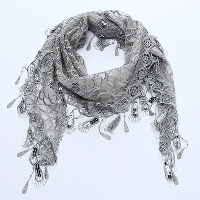 Fashion Muslim Jersey Shimmer Hijab Women's Glitter Shawl Scarf