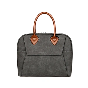2020 Hot sale business women tote handbag pu leather laptop bag briefcase