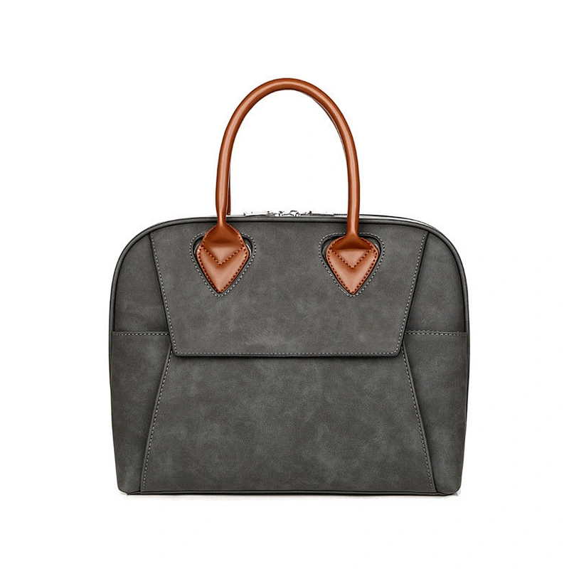 2020 Hot sale business women tote handbag pu leather laptop bag briefcase