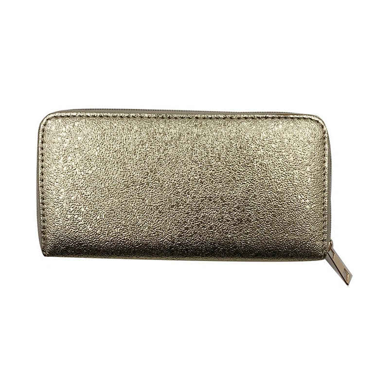 High Quality New Design Leather Women Wallet Men Zip Wallet