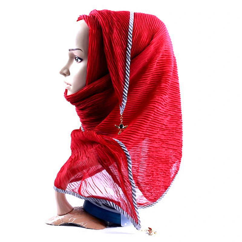 Muslim scarf wrinkle wrapping 120 * 120 square chiffon muslim  square scarf hijabs