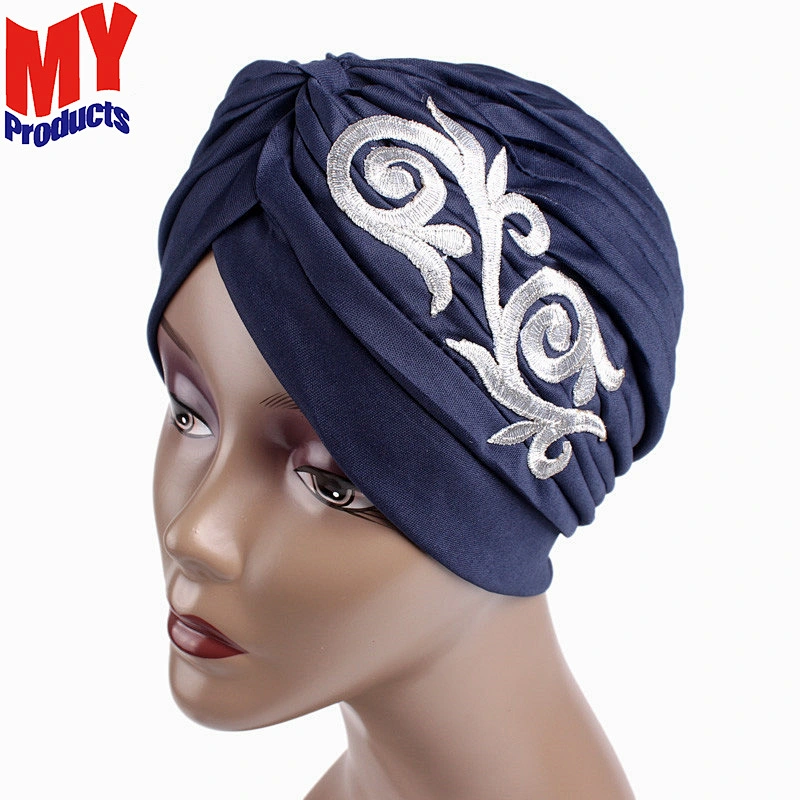 New Two Colors Elastic Fabric Style Wholesale Muslim Hijab Caps For Women