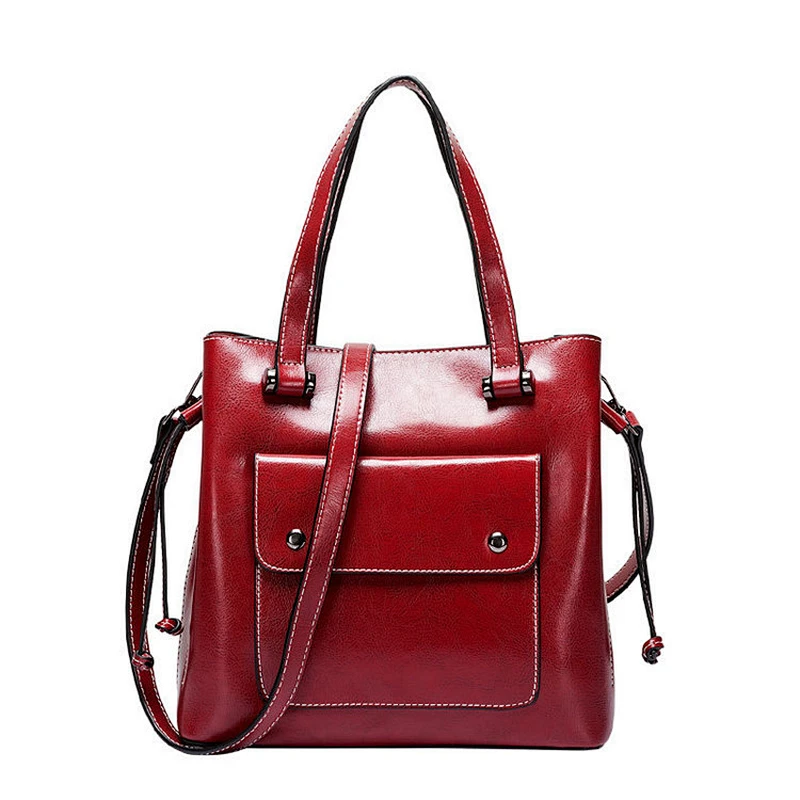 Wholesale Fashion Design Genuine Leather Bag Shoulder Handbags For Women