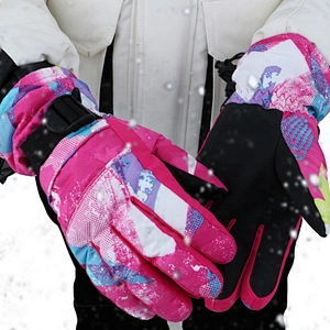 High Quality Durable Windproof And Waterproof Ski Sports Gloves Winter Thick Warm Gloves
