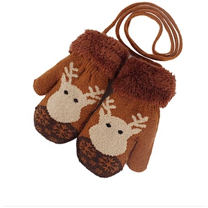 Best Selling Christmas Gift Children Winter Warm Knit Gloves
