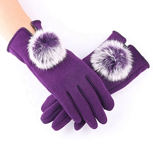 Wholesale Ladies Personalized Full Finger Warm Winter Gloves