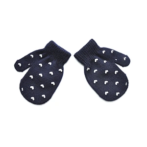Hot Sale Acrylic Children Knitted Gloves Winter Warm Gloves Kids Full Finger Mitten