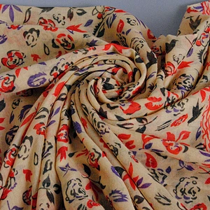 180 * 100cm fringe ethnic style shawl summer thin section tribal floral print scarf women