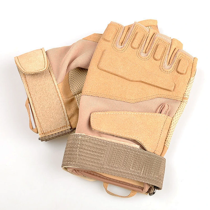 2017 Combat Training Army Shooting Outdoor Half Finger Tactical Gloves for men