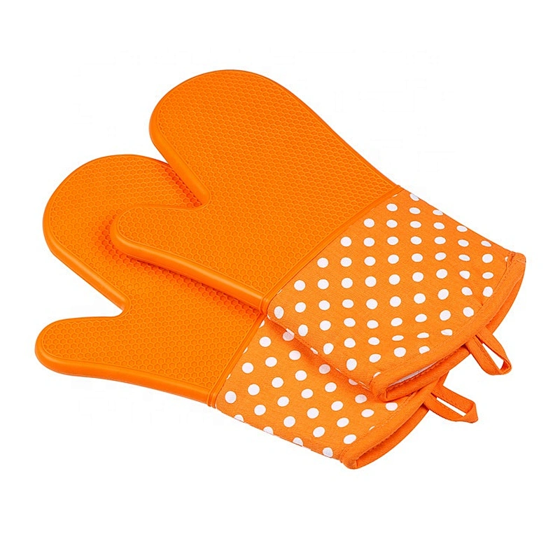 Oven insulated gloves Kitchen Cooking Tools HeatProof Bake Mitten Insulated Non-slip Microwave Oven Gloves