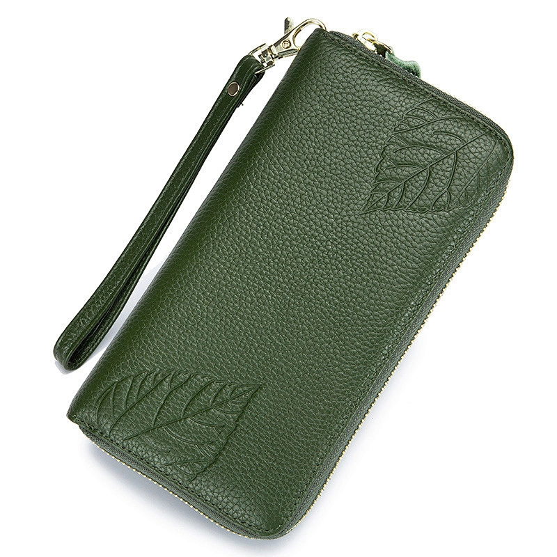 2019 Fashion Ladies Purse Genuine Leather Wallet Women's Clutch Card Wallet