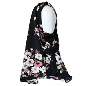 Manufacturers wholesale muslim printing chiffon shawl women chiffon printed scarf hijab