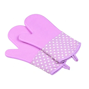 Oven insulated gloves Kitchen Cooking Tools HeatProof Bake Mitten Insulated Non-slip Microwave Oven Gloves
