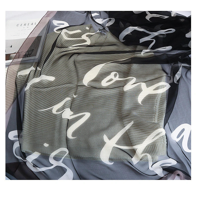 2020 printed excellent soft yarn summer female sunscreen oversized shawl yarn dyed scarves   scarf