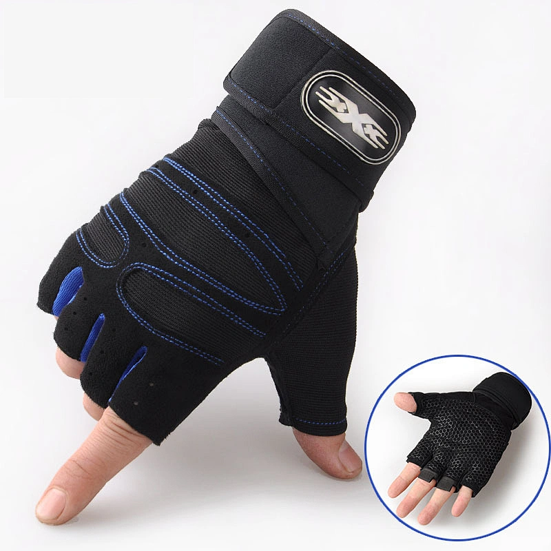 High Elastic Breathable Outdoor Sports Cycling Wear-resisting Non-slip bike riding bicycle Half Finger Gloves
