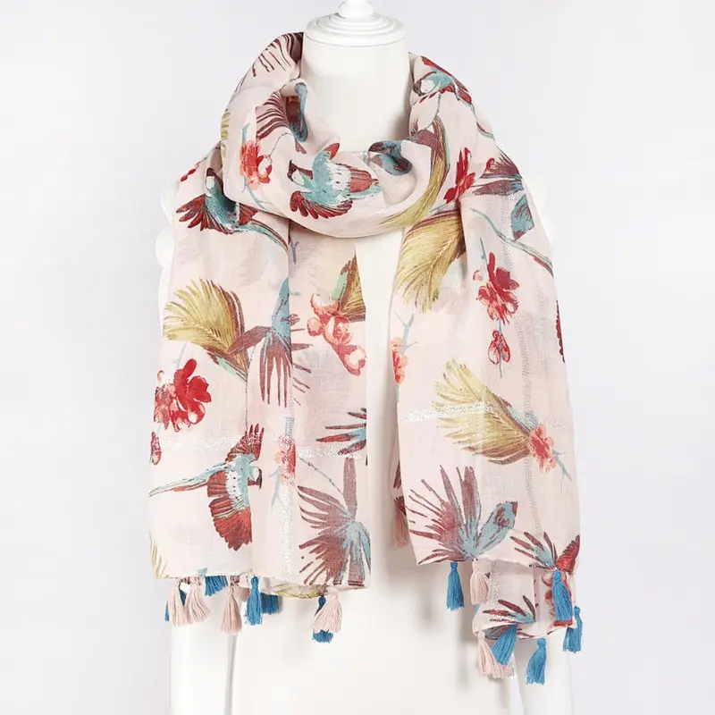 2020 Summer New Bronzing Color Beach Towel Cotton Linen Scarf 180*90Cm Women Scarf Shawl