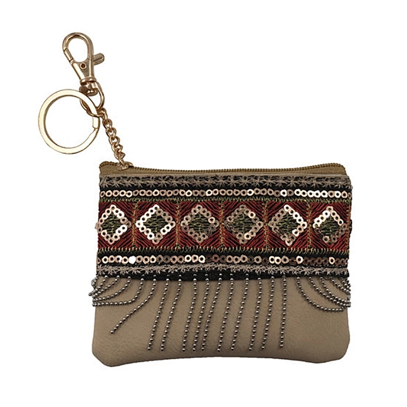 Wholesale Fancy Girls PU Small Coin Purse With Zipper
