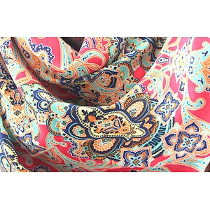 2020 new Oversized Sun protection Beach Big women large print silk scarf