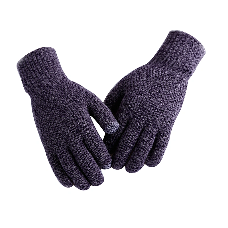 Classic Hot Seller Winter Warm Knitted Gloves Touch Screen Gloves