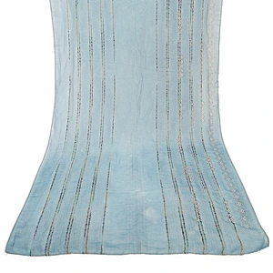 Factory direct anti-wrinkle gold thread stripe hot drilling cotton muslim headscarf hijab