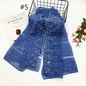 Solid color hot drilling stripe hollowed-out scarf simulation silk thin shawl multifunctional shawl scarf wholesale