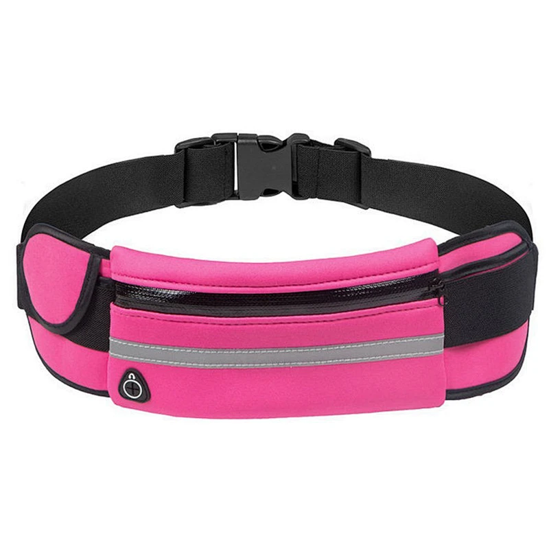 New style running waist pack fanny bags sport bag with adjustable belt