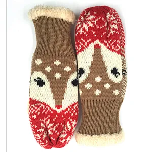 Winter Gloves Knitted Woman Gloves Soft Thick & Extremely Warm Mittens