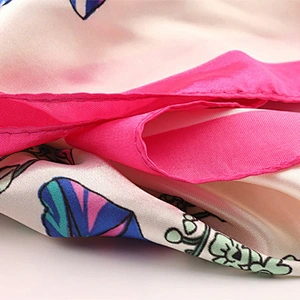 Chenille Set Scarf Hat Gloves Fashion Knitted Shoulder Wrap Wensli Silk Scarf