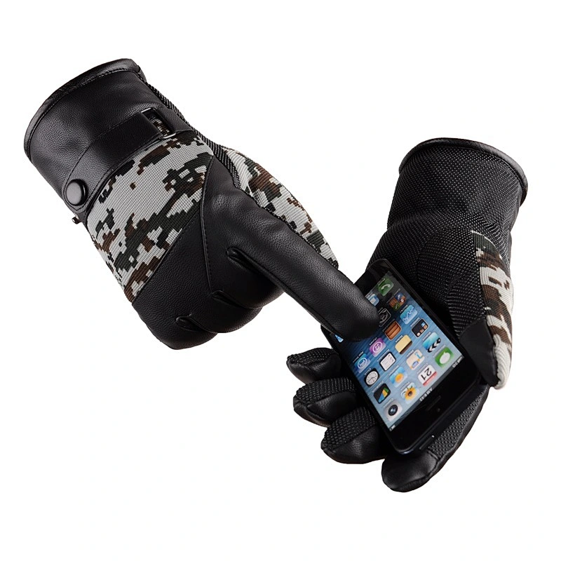 2017 New Style Cotton Dress gloves Winter Phone Touch Screen Gloves for men