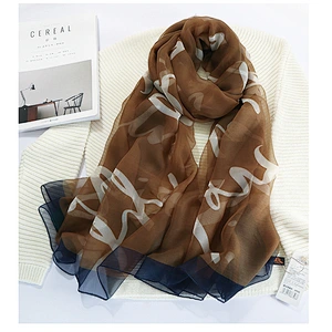 2020 printed excellent soft yarn summer female sunscreen oversized shawl yarn dyed scarves   scarf