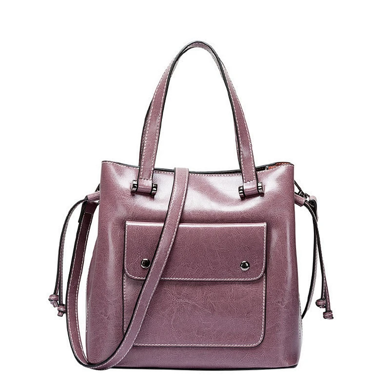 Wholesale Fashion Design Genuine Leather Bag Shoulder Handbags For Women