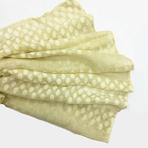 Solid color small dot ladies scarves spot cheap muslim silk cotton scarf